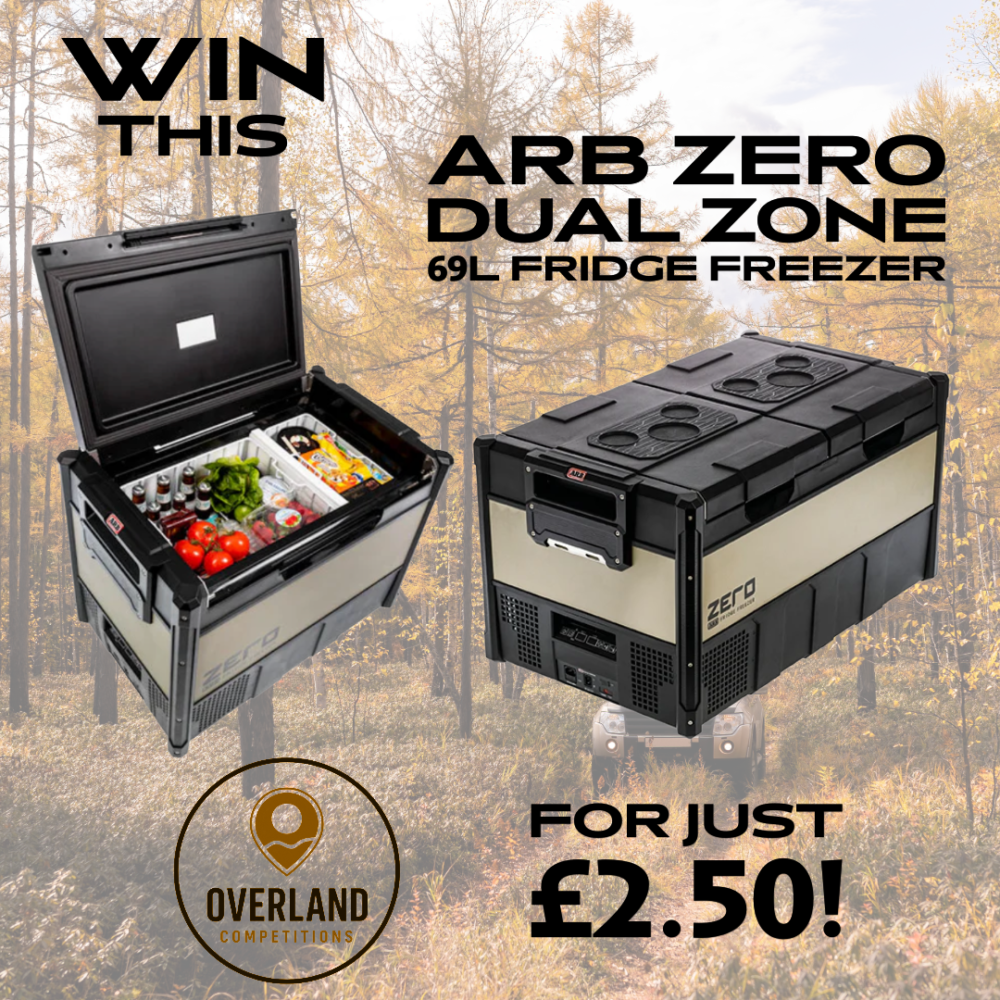 ARB ZERO 69L DUAL ZONE FRIDGE FREEZER